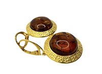 Orecchini Domar Donna Ambra in Argento Ambra AMBER-OR-2-280 - AMBER-OR-2-280